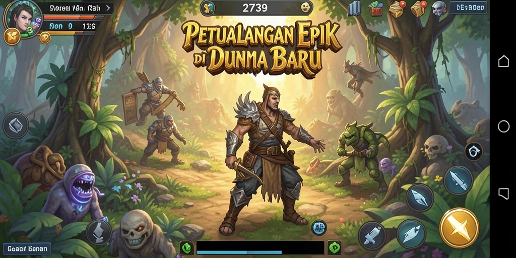 Tampilan gameplay 2739 yang mengesankan dan menarik.