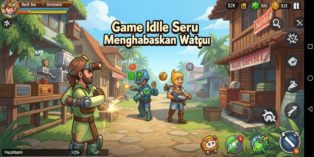 Tampilan gameplay 5ZK yang menarik dan dinamis.
