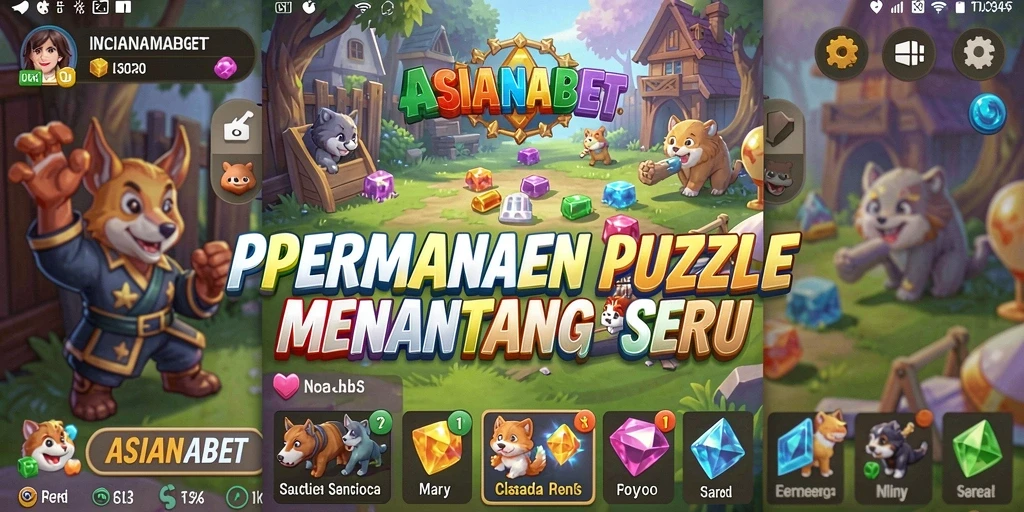 Tampilan gameplay ASIANABET yang seru dan menantang.