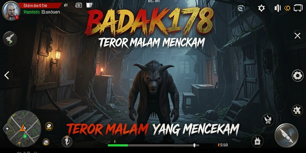 Tampilan gameplay BADAK178 yang mencekam dan menegangkan.