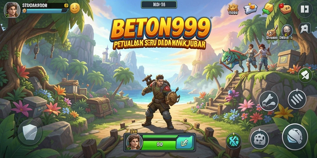Gambaran gameplay seru dalam petualangan BETON999 yang mengasyikkan.