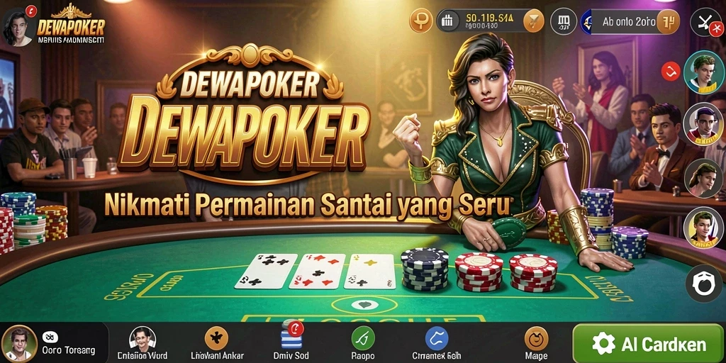 Tampilan menarik dari gameplay DEWAPOKER yang mengasyikkan.
