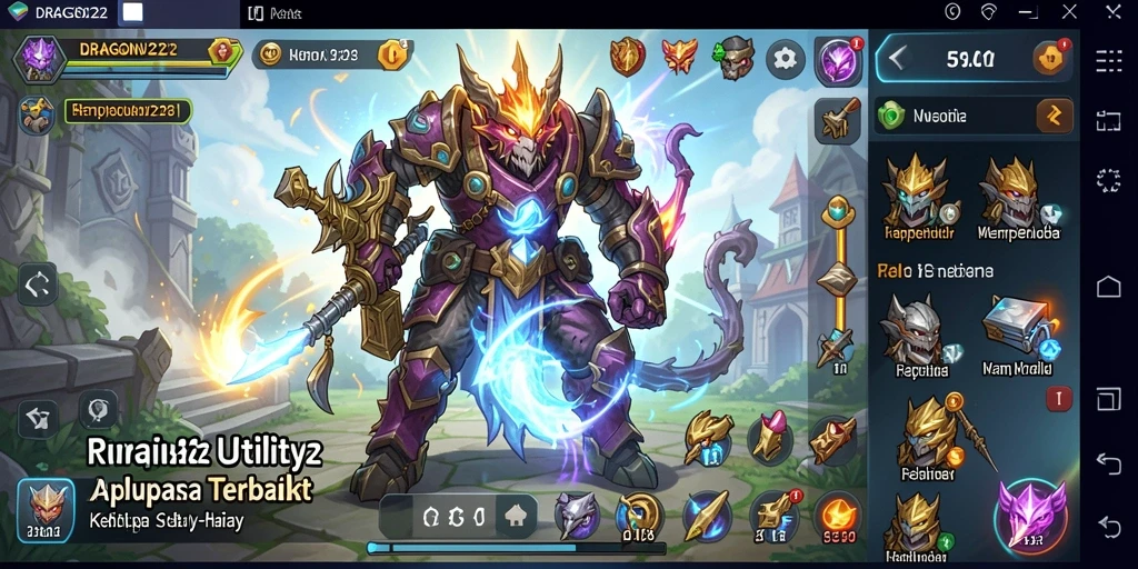 Tampilan utama DRAGON222 dengan antarmuka yang mudah digunakan.