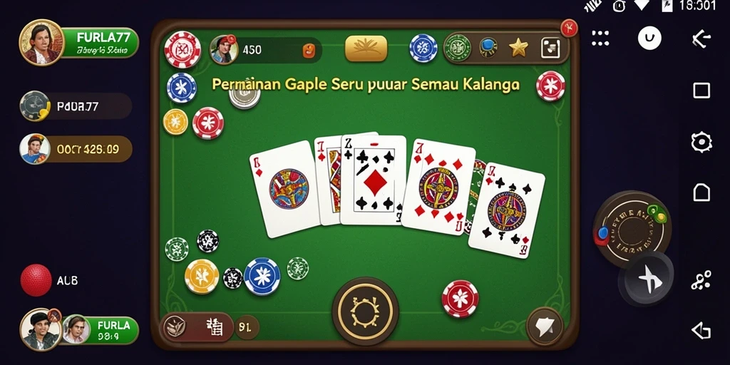 Tampilan menarik dari gameplay FURLA77 yang penuh warna dan seru.
