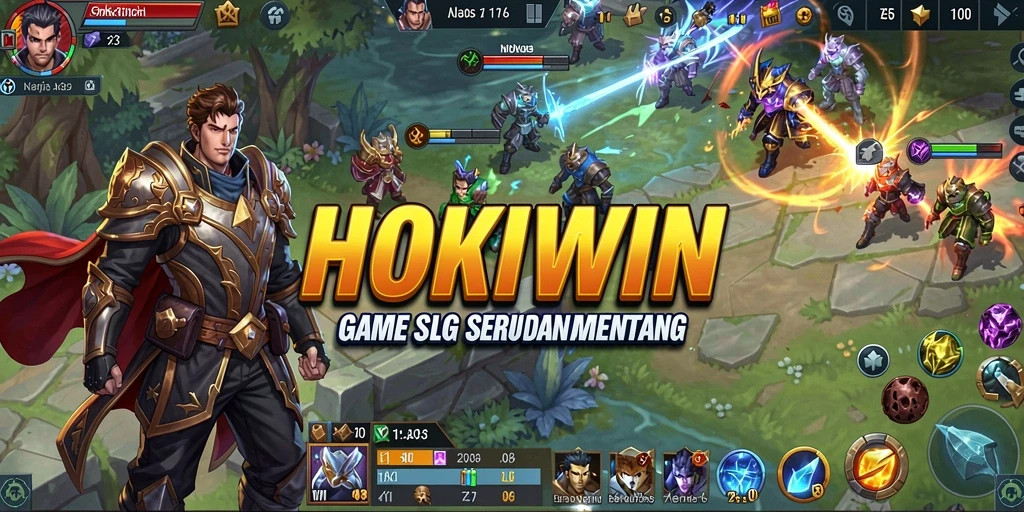 Tampilan aksi seru dalam permainan HOKIWIN yang memukau.