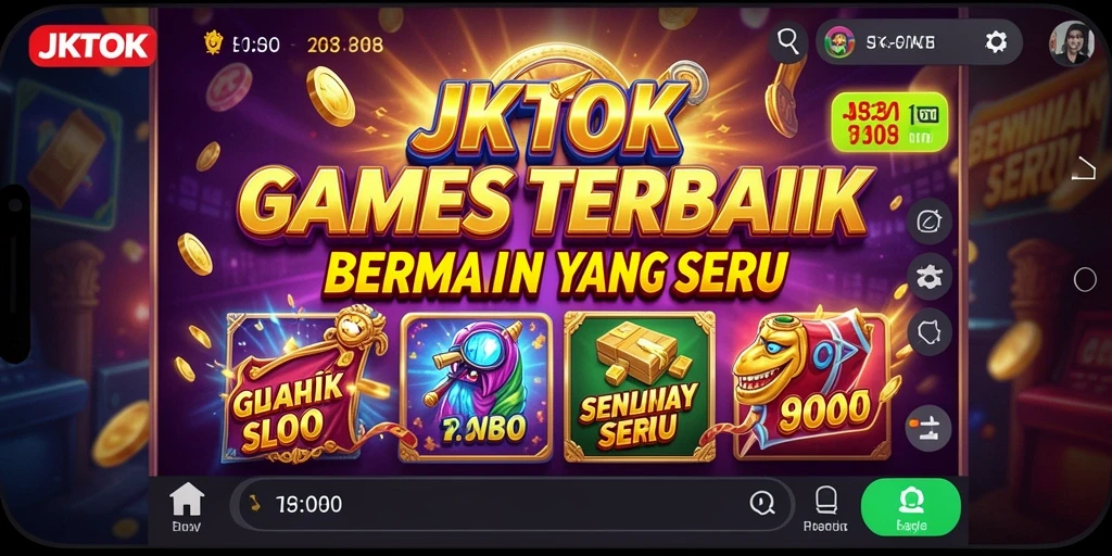 Tangkapan layar JKTOK menampilkan gameplay Slot yang menghibur dan menarik.