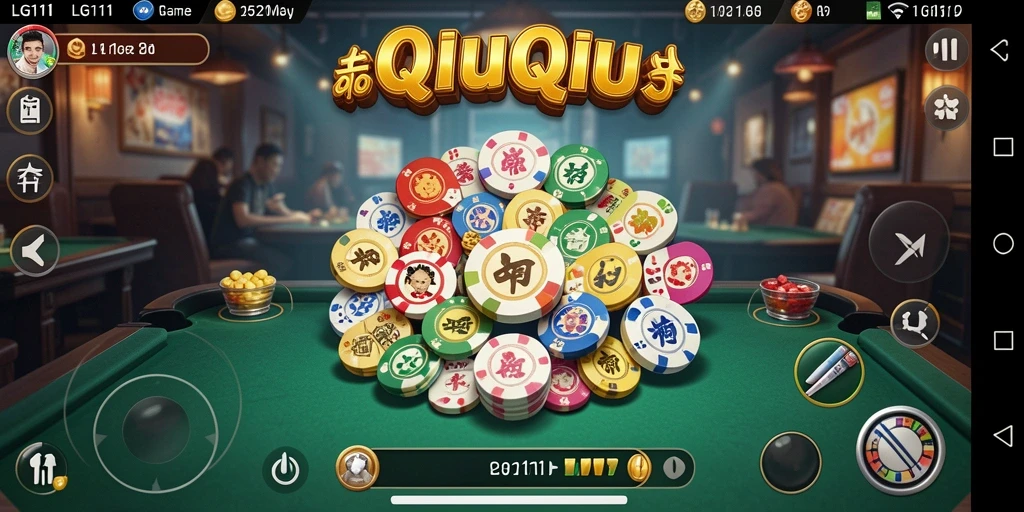 Tangkapan layar gameplay QiuQiu yang menarik di LG111.
