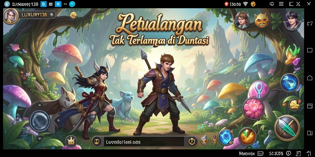 Tampilan menakjubkan dari gameplay LUXURY138 yang penuh petualangan.