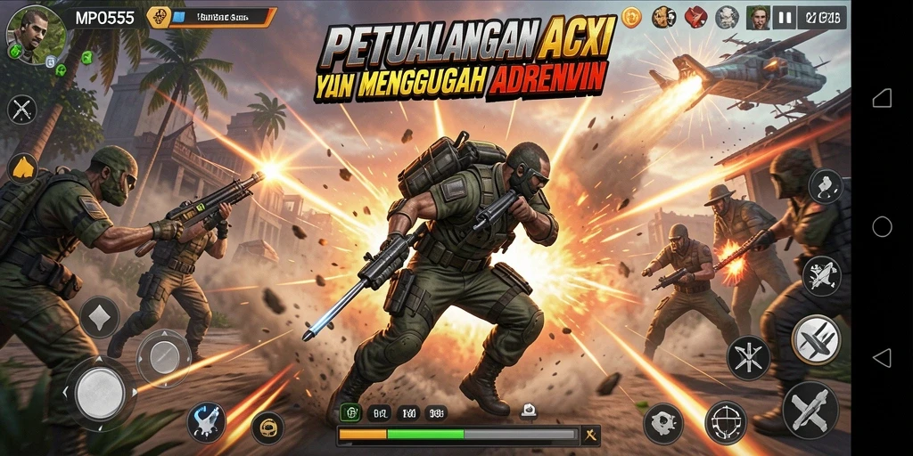 Tampilan menarik dari gameplay MPO555 yang penuh aksi.