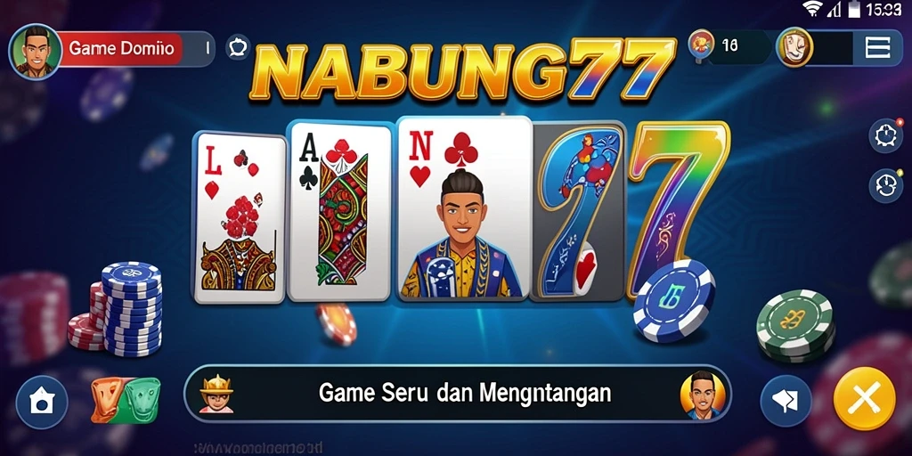 Tampilan gameplay seru dan interaktif di NABUNG77.