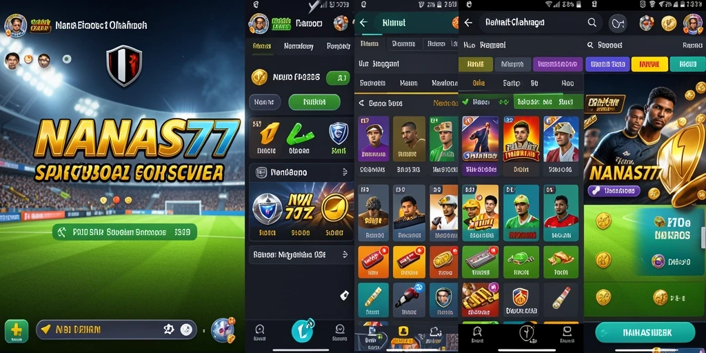 Tampilan menarik dari gameplay taruhan olahraga NANAS777.