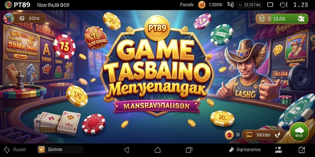 Tampilan gameplay kasino PT89 yang menarik dan mendebarkan.