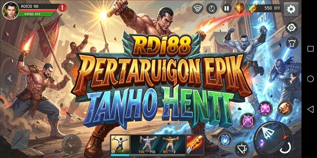 Gameplay RDI88 menampilkan pertarungan seru dengan grafis luar biasa.