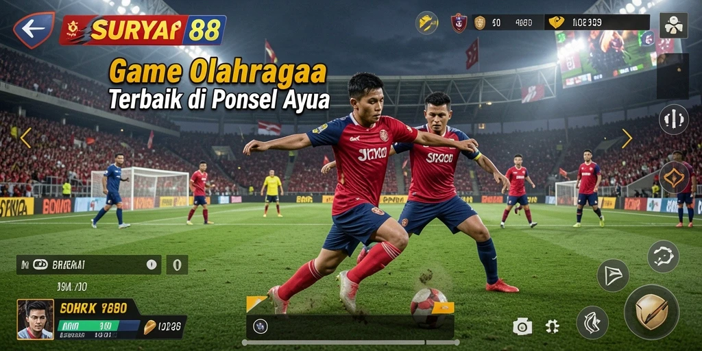 Tangkapan layar menunjukkan gameplay yang mengasyikkan di SURYA88.